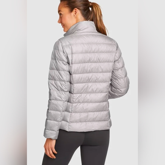 NWT Eddie Bauer light grey Women's CirrusLite Down Jacket ultralight, down - Picture 2 of 11